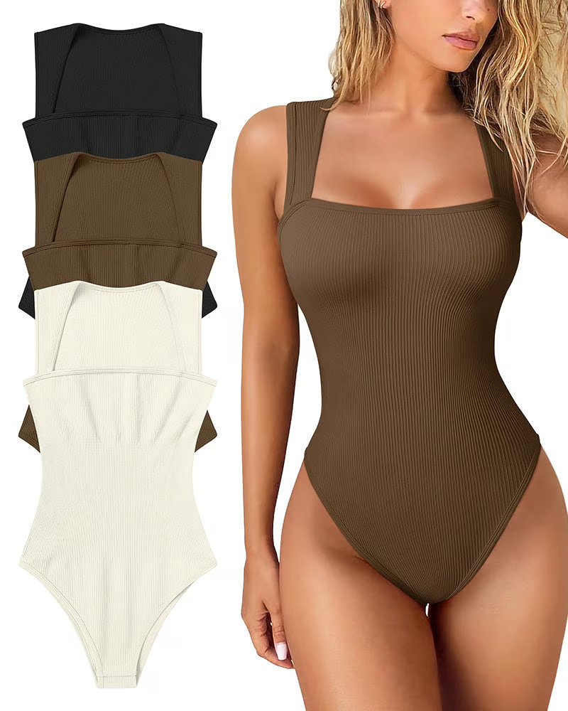 SCARLETTE™ Body Suit | Sleeveless Tummy Control Tank Top Bodysuit | 50% OFF