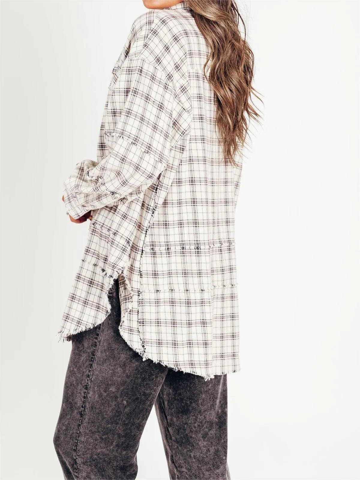LILA™ Flannel | Oversized Checkered Flannel | 50% OFF