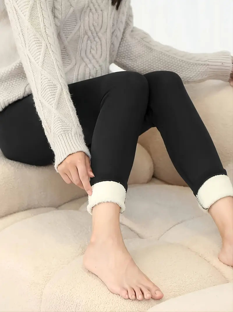 SOLARA™ Leggings | Cozy Fur Lined Leggings