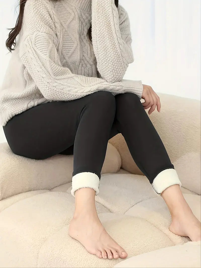 SOLARA™ Leggings | Cozy Fur Lined Leggings