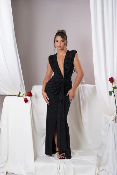 SAMMY™ Dress | Pleated Sleeveless Maxi Dress