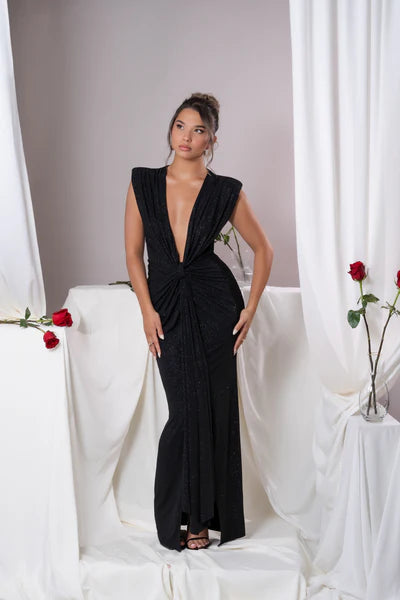 SAMMY™ Dress | Pleated Sleeveless Maxi Dress
